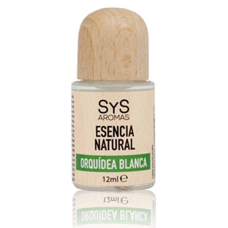 Esencia Natural Orquídea Blanca 12ml SYS Aromas para quemadores y humidificadores aroma floral y suave