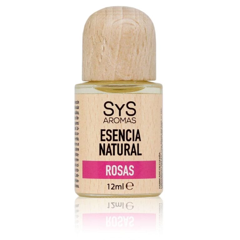 Esencia Natural Rosas 12ml SYS Aromas para quemadores y humidificadores aroma floral y delicado