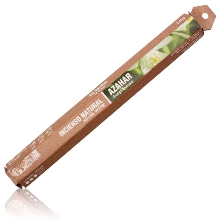 Incienso Natural Azahar 20 Sticks SYS Aromas aroma floral y mediterráneo