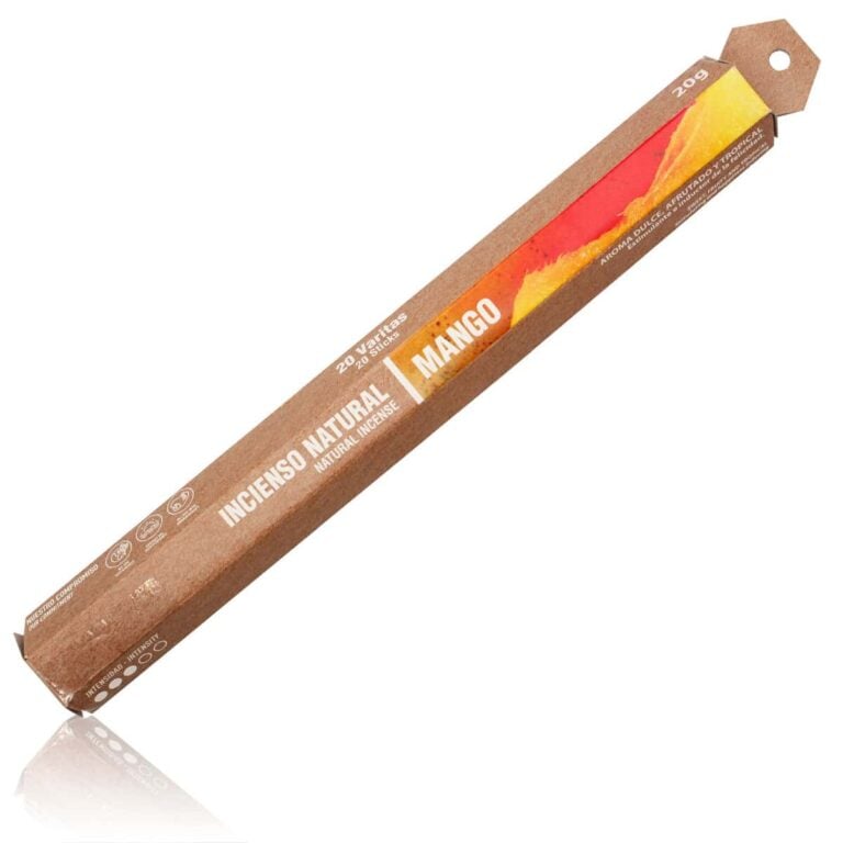 Incienso Natural Mango 20 Sticks SYS Aromas aroma tropical y afrutado