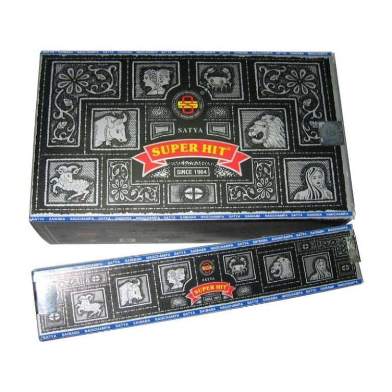 Incienso Natural Nag Champa Super Hit 15g SYS Aromas aroma floral y exótico