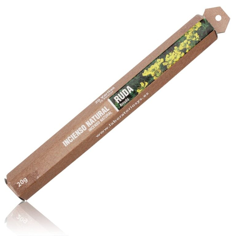 Incienso Natural Ruda 20 Sticks SYS Aromas aroma agreste y herbal