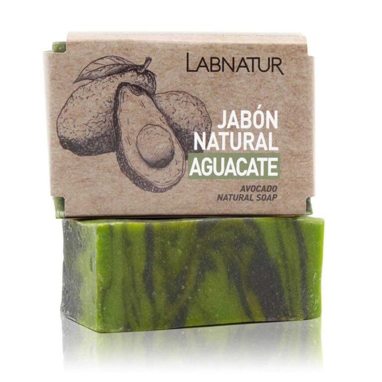 Jabón Natural Aguacate 100g Labnatur natural y vegano para piel seca, sensible o madura