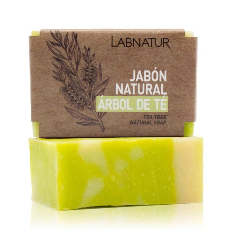 Jabón Natural Árbol de Té 100g Labnatur natural y vegano para piel mixta, grasa o con tendencia acneica