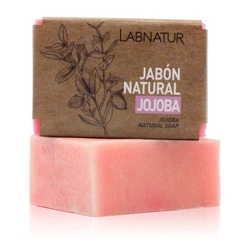 Jabón Natural Jojoba 100g Labnatur natural y vegano para piel seca y sensible