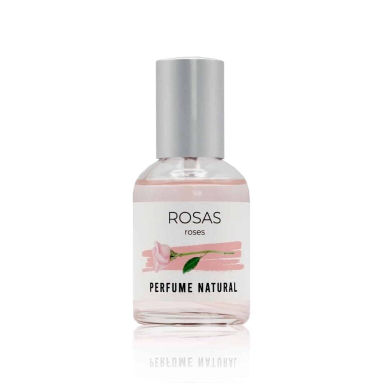 Perfume Rosas 50ml Labnatur pulverizador con aroma floral, suave, femenino y elegante
