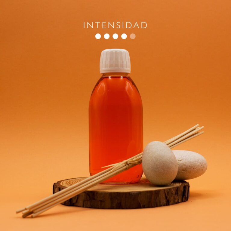 Recambio Mikado Mango 200ml SYS Aromas con intensidad cuatro de cinco, varillas y piedras claras