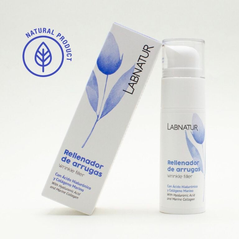 Rellenador de Arrugas 30ml Labnatur Edición Limitada con icono de producto natural.