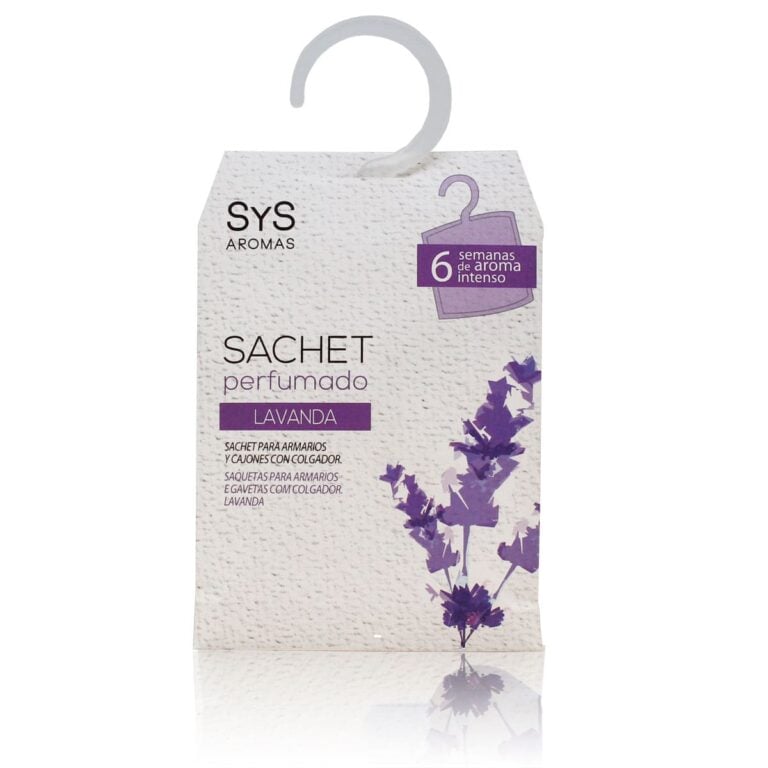 Sachet Perfumado Lavanda 12g SYS Aromas para armarios y cajones aroma floral y agreste