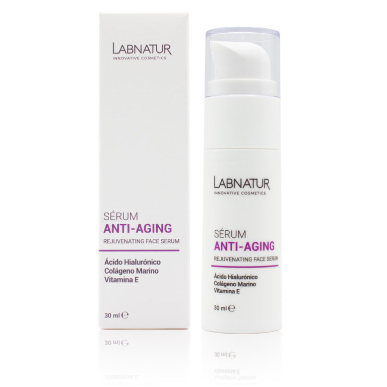 Sérum Facial Anti-Aging 30ml Labnatur Edición Limitada con ácido hialurónico, colágeno marino y vitamina E.