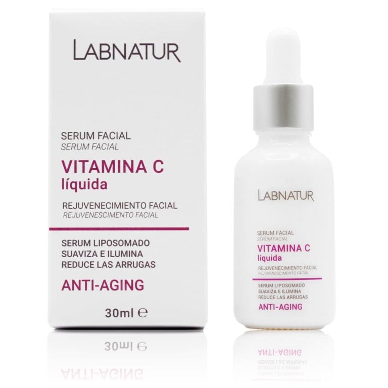 Sérum Facial Vitamina C Líquida 30ml Labnatur liposomado anti-aging para iluminar, suavizar y reducir visualmente arrugas.