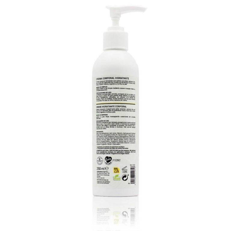 Comprar Crema Corporal Hidratante Pieles Sensibles Labnatur Bio 400ml natural certificada, ecológica y vegana.