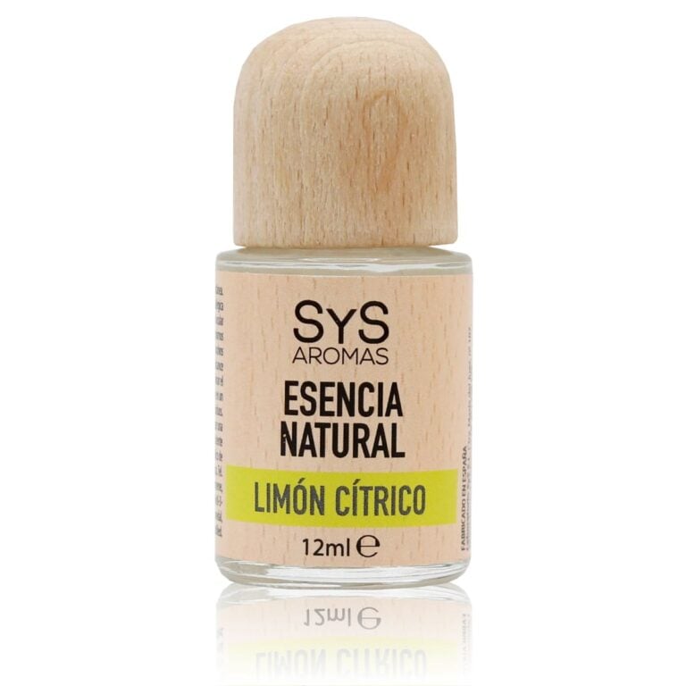 Esencia Natural Limón Cítrico 12ml SYS Aromas para quemadores y humidificadores aroma cítrico y fresco