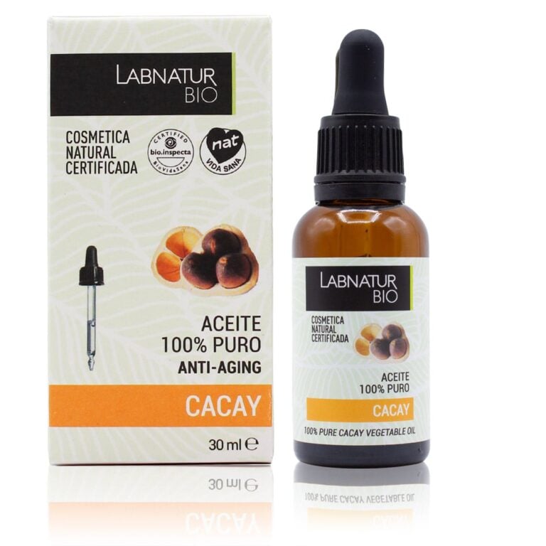 Aceite Cacay 100% Puro Anti-Aging 30ml Labnatur Bio natural certificado, ecológico y vegano para piel y cabello.