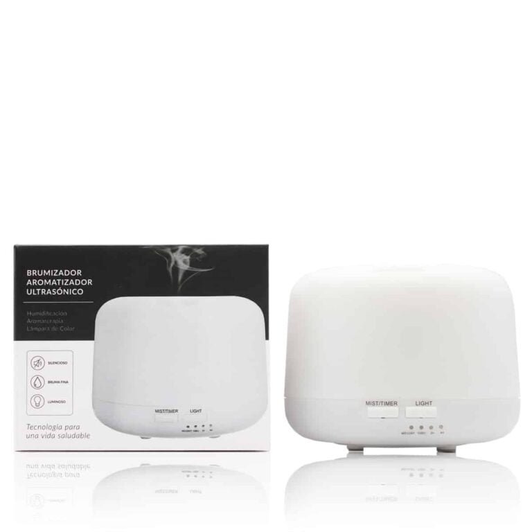 Humidificador Ultrasónico Life of Leisure 300ml SYS Aromas brumizador con luces LED para esencias