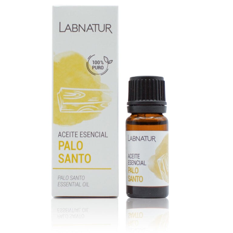 Aceite Esencial Palo Santo 100% Puro 10ml Labnatur natural y vegano para masajes relajantes, difusor, meditación y baños.
