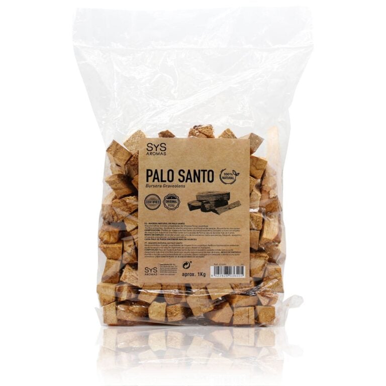 Palo Santo 1kg SYS Aromas madera natural de Perú para sahumar y purificar ambientes