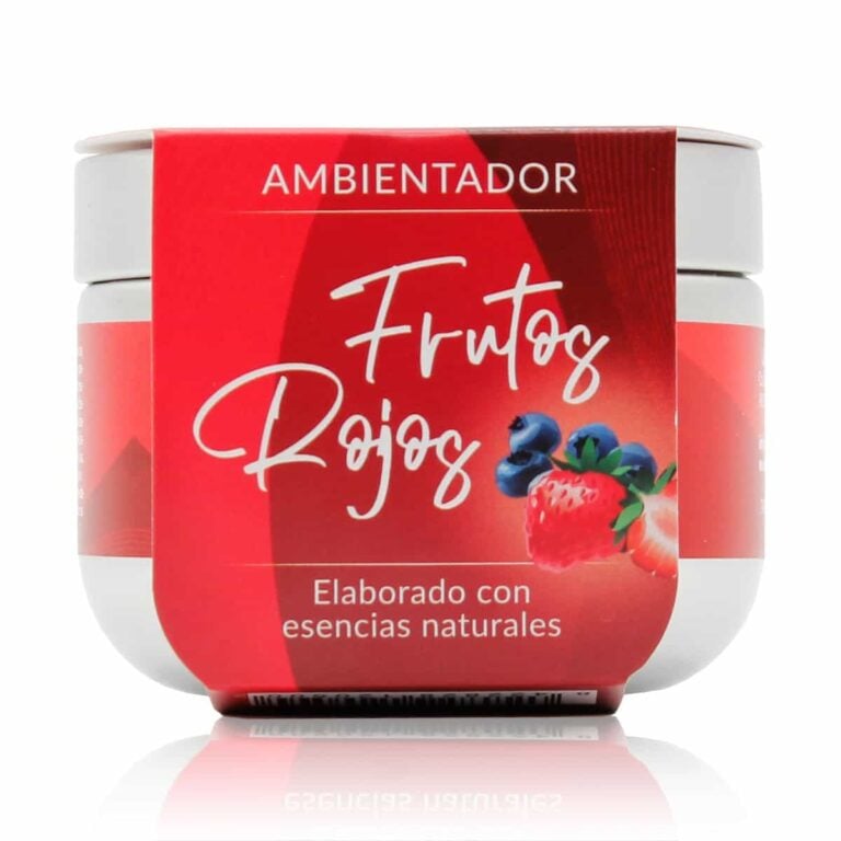Ambientador Frutos Rojos Tarro Aluminio 30g SYS Aromas para armarios y cajones aroma afrutado y dulce