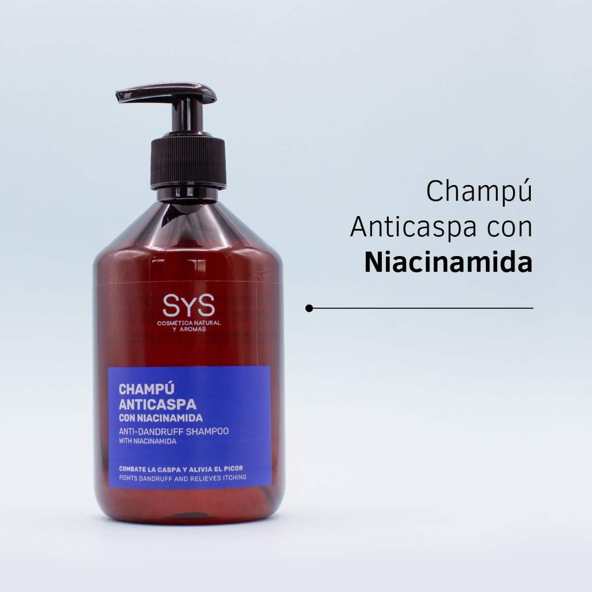 Comprar Champu Anti-Caspa Con Niacinamida SyS 500ml