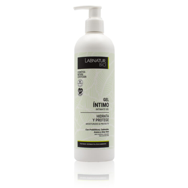 Gel íntimo 300ml Labnatur Bio natural ecológico y vegano con probióticos caléndula avena y aloe vera