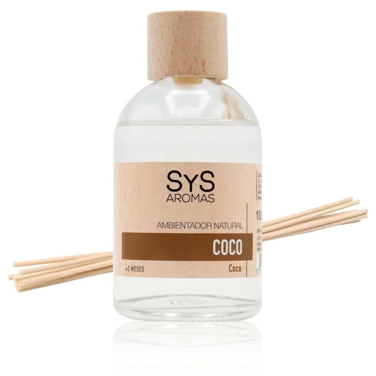 Ambientador mikado Coco 100ml SYS Aromas con varillas difusoras