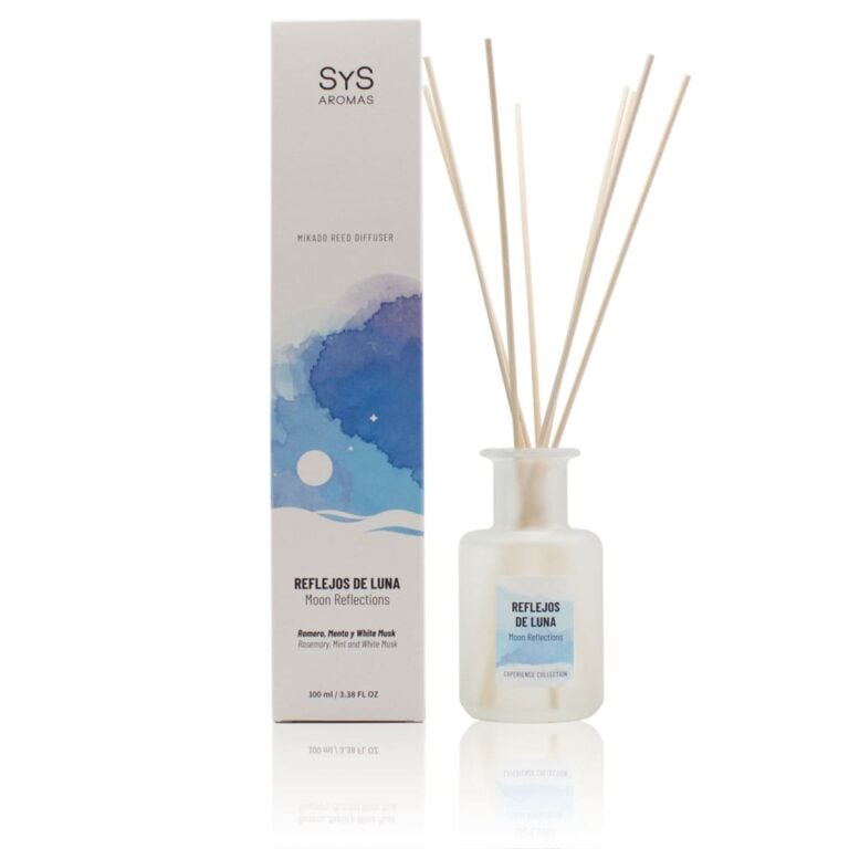 Ambientador mikado Reflejos de Luna 100ml SYS Aromas con romero menta y white musk