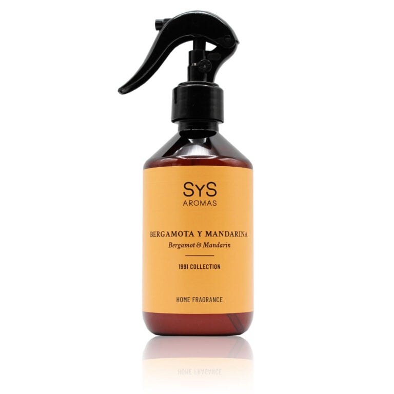 Ambientador pulverizador Bergamota y Mandarina 300ml 1991 SYS Aromas spray hogar aroma cítrico y herbal