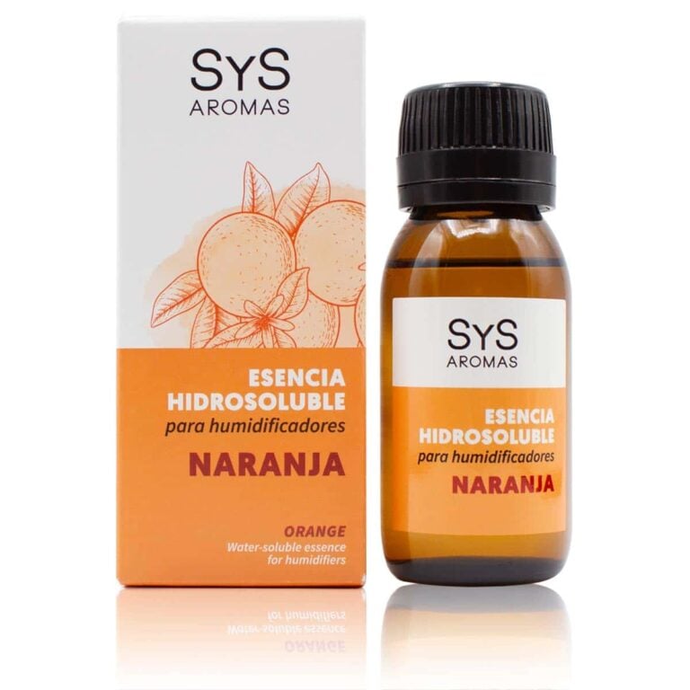 Esencia Hidrosoluble Naranja 50ml SYS Aromas para humidificadores y difusores aroma cítrico y frutal