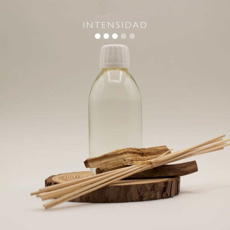 Recambio Mikado Bergamota 200ml SYS Aromas con intensidad tres de cinco, varillas y corteza natural
