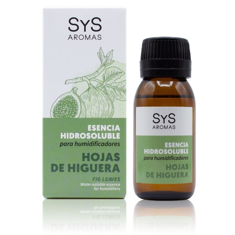 Esencia Hidrosoluble Hojas de Higuera 50ml SYS Aromas para humidificadores y difusores aroma frutal y herbal
