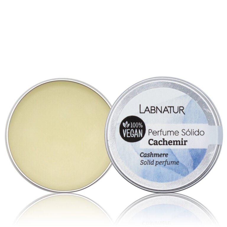 Perfume Sólido Cachemir 15ml Labnatur natural y vegano con aroma cálido, dulce y amaderado