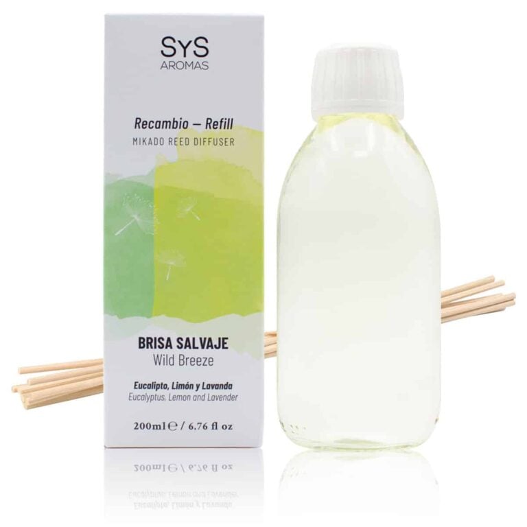 Recambio Mikado Brisa Salvaje 200ml + Palos Experience SYS Aromas aroma herbal y floral