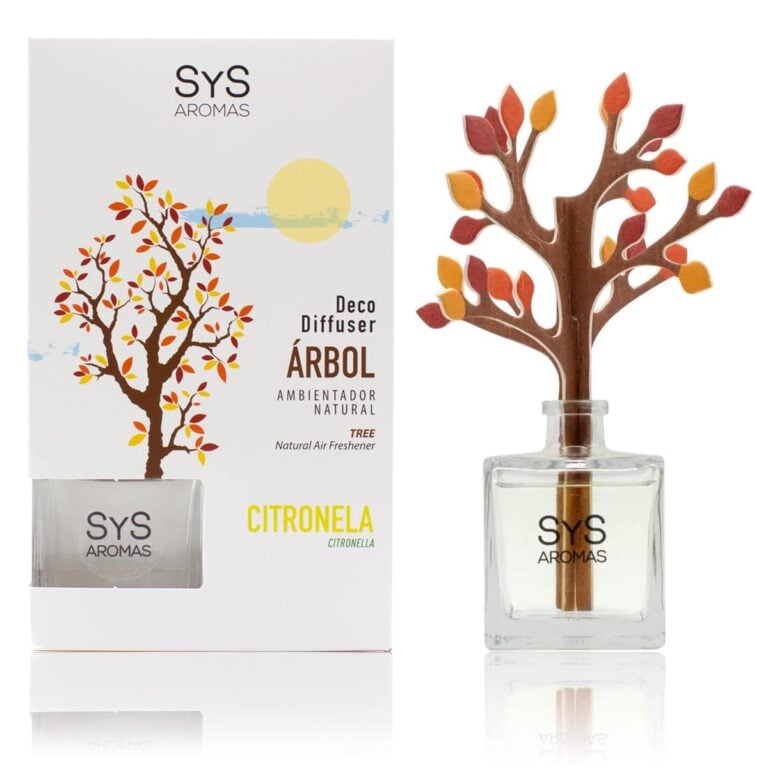 Ambientador difusor árbol Citronela 90ml SYS Aromas decorativo antimosquitos