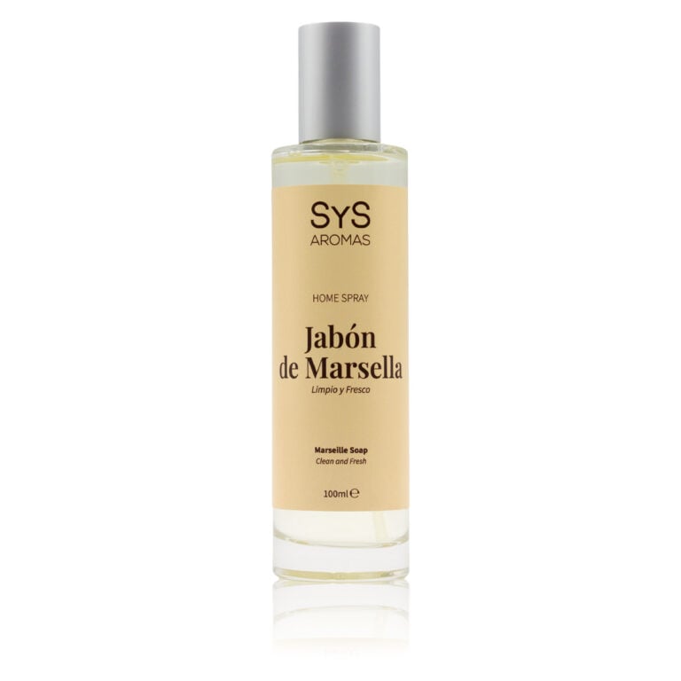Ambientador Pulverizador Jabón de Marsella 100 ml Origins SYS Aromas con notas frescas y limpias, aroma reconfortante e intensidad media.