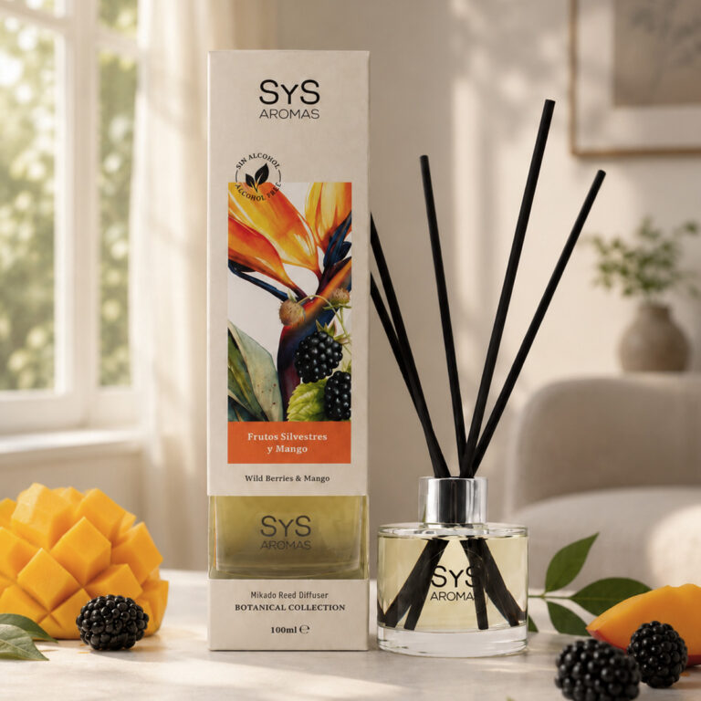 Ambientador Mikado Mango Frutos Rojos Botanical SYS Aromas 18002