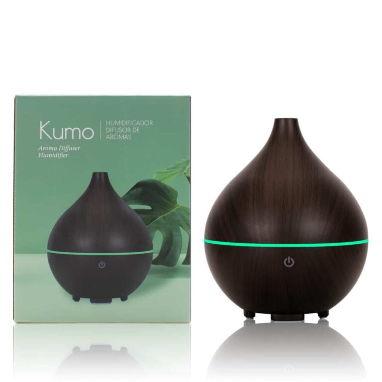 Humidificador Difusor Kumo 160ml SYS Aromas con acabado madera y caja original