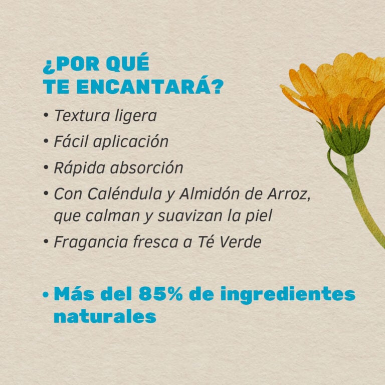 Desodorante en Crema Labnatur 125ml con caléndula, zinc, almidón de arroz, vitamina E y citrato de trietilo.