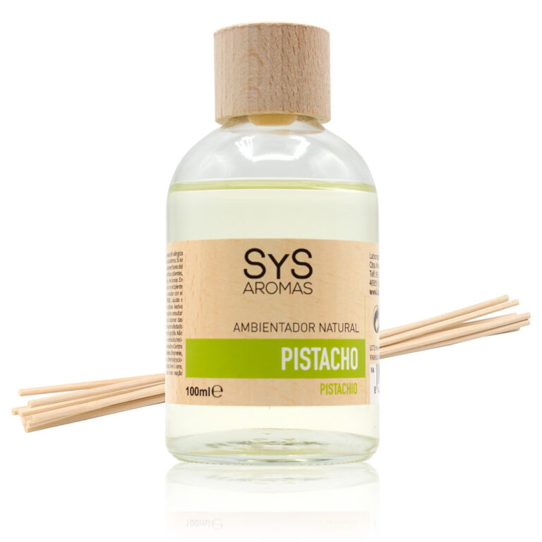 Ambientador Mikado Pistacho 100ml SYS Aromas varillas hogar aroma dulce y gourmand