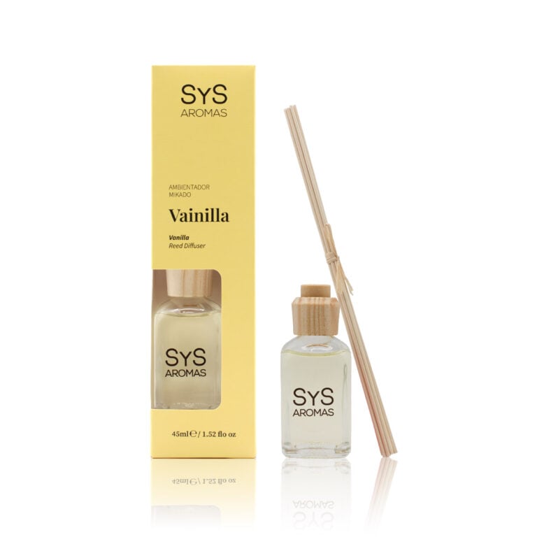Ambientador Mikado Vainilla 45ml Origins SYS Aromas con fragancia dulce y caramelizada