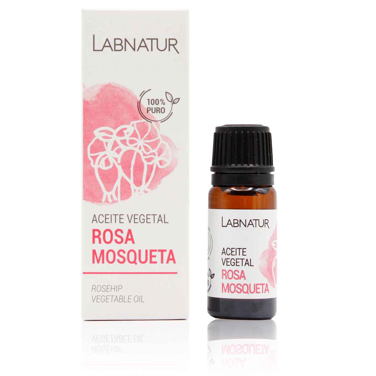 Comprar Aceite Vegetal Rosa Mosqueta 100% Puro 10ml Labnatur