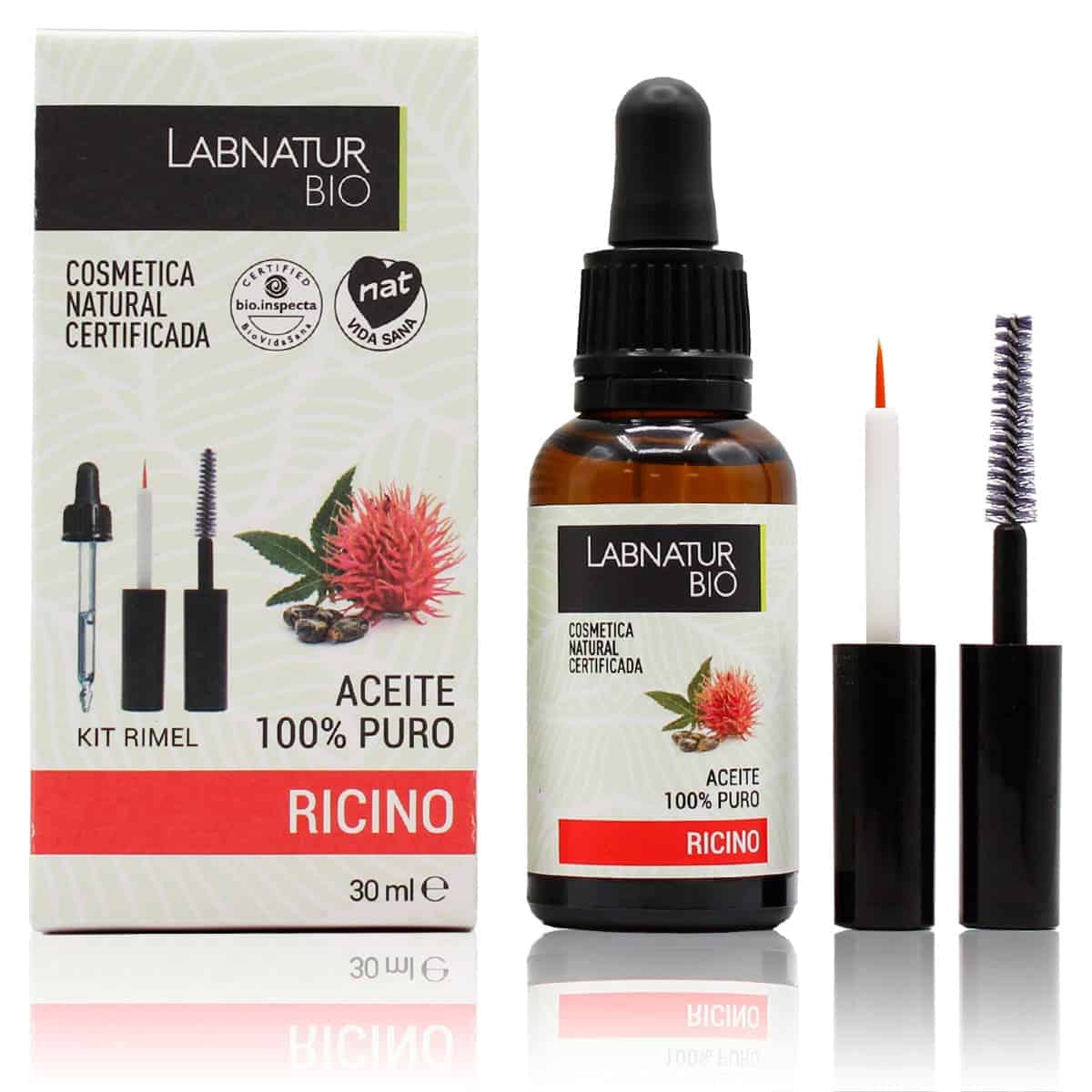 Comprar Aceite Ricino + Kit Rimel 30ml Labnatur Bio