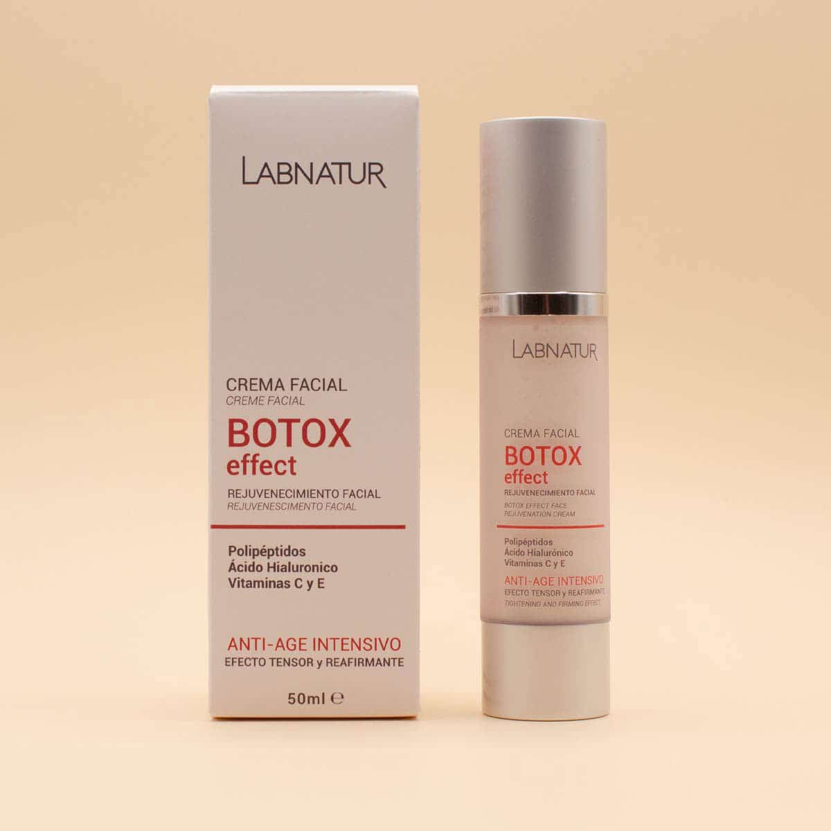 Comprar Crema Facial Tensor Effect Botox Arrugas 50ml Labnatur
