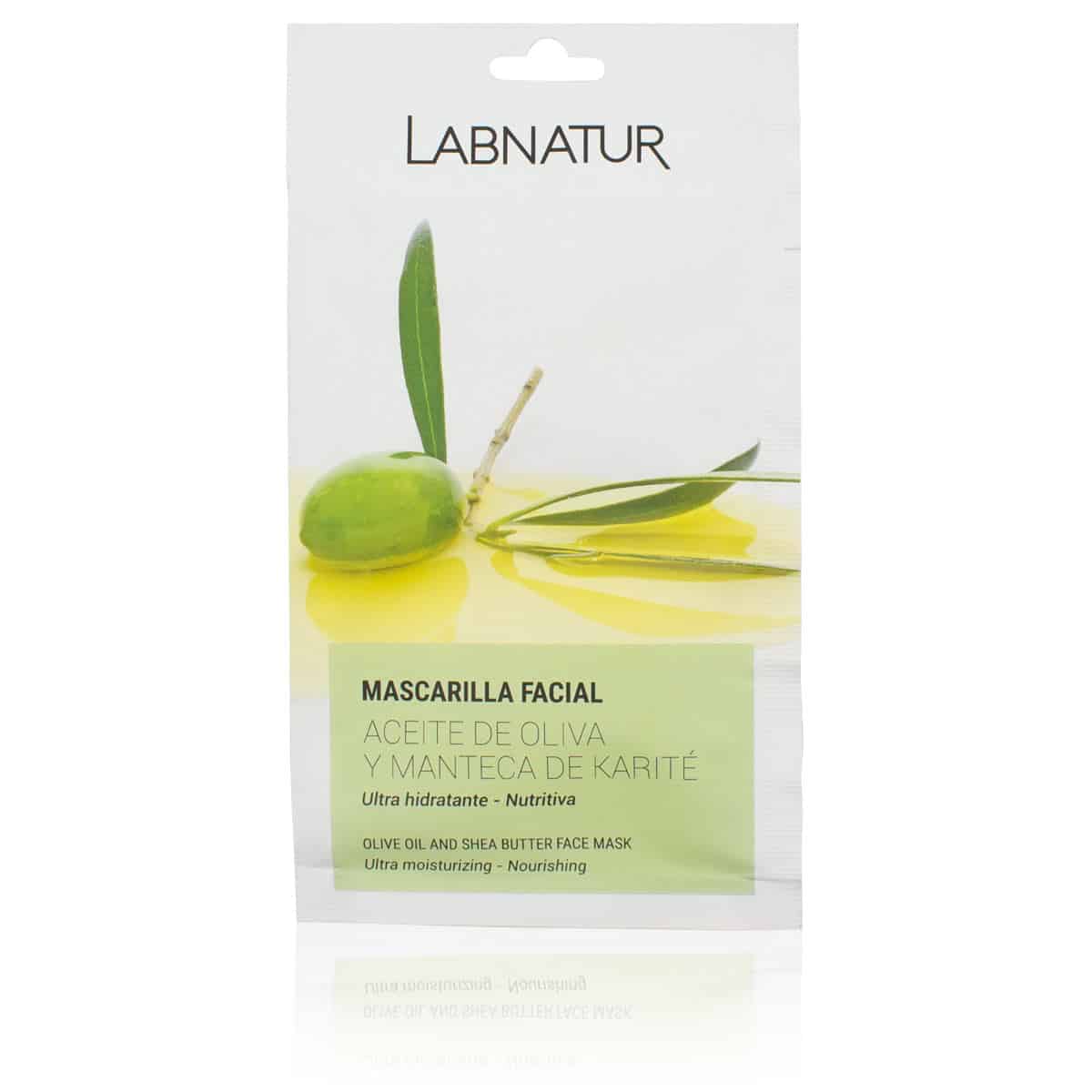 Comprar Mascarilla Facial Aceite Oliva y Karité 15ml Labnatur