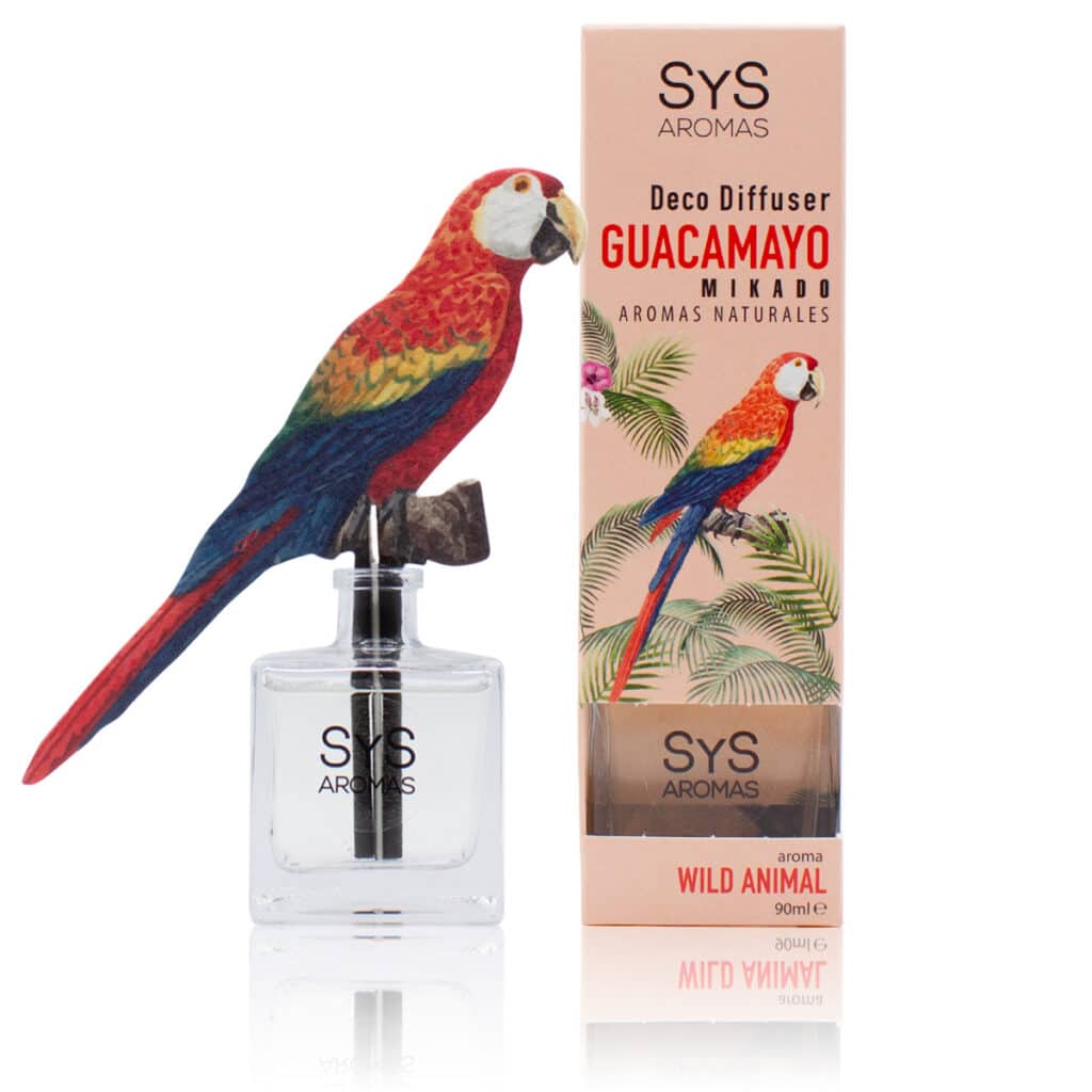 Ambientador-Difusor-Guacamayo-90ml-Wild-Animal-SYS-Aromas-16855