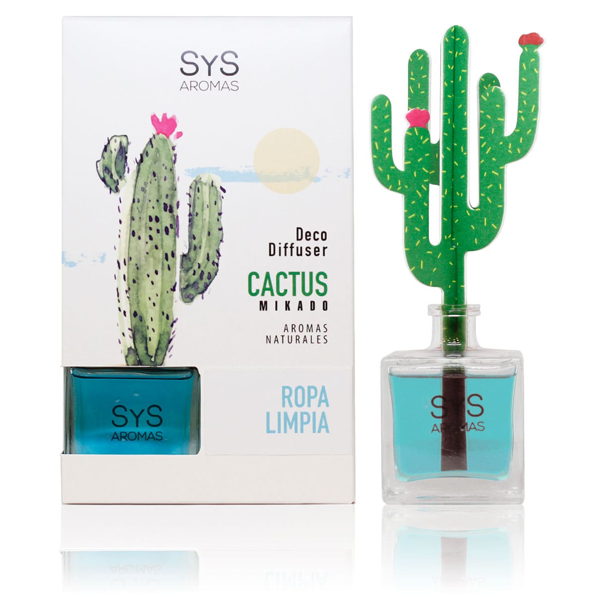 Comprar Ambientador Difusor cactus Ropa Limpia 90ml SYS Aromas