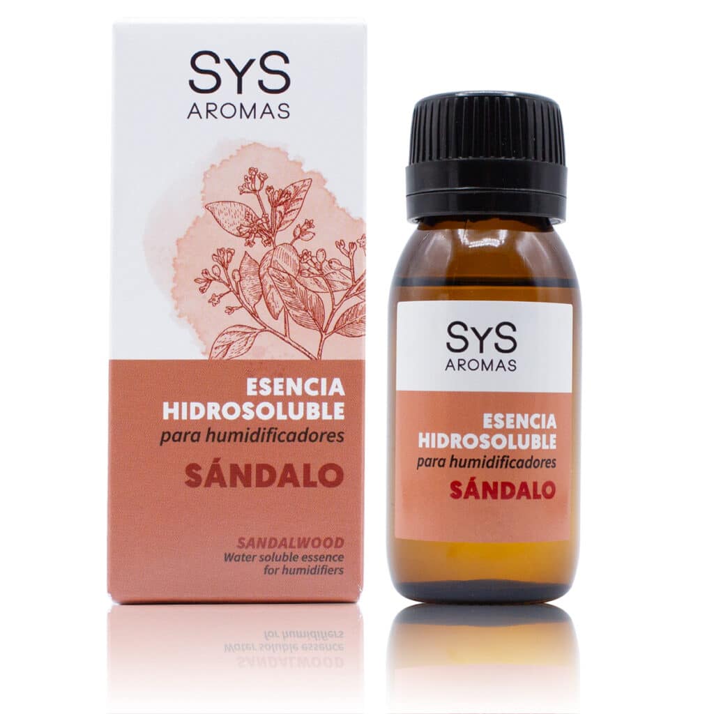 Comprar Esencia Hidrosoluble Sándalo 50ml Humidificador SYS Aromas